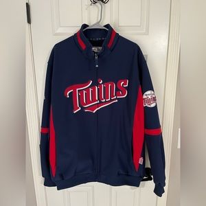 MN Twins Authentic Collection - Majestic ThermaBase 2X Fleece Lined Jacket